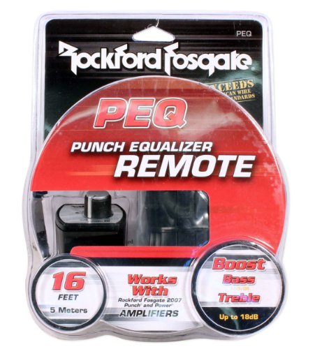Rockford Fosgate PEQ Punch Equalization Remote for 2007 up Amps Rockford Fosgate PEQ Punch Equalization Remote for 2007 up Amps